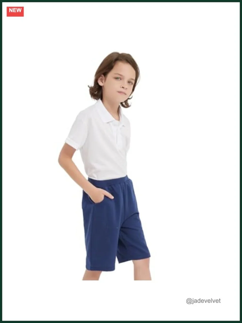 4pk Boys Quick Dry Short Sleeve Collared Golf Polo Shirts Youth School Uniform